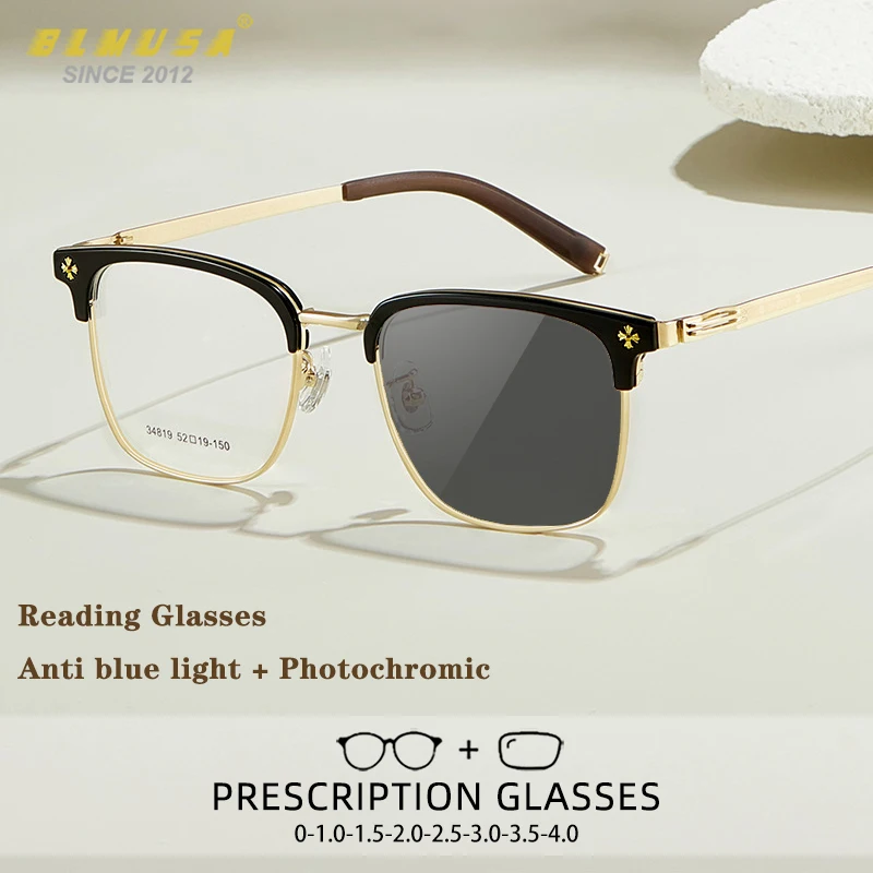 Фотохромные очки для близорукости BLMUSA