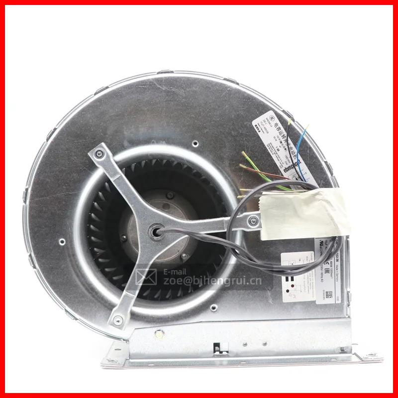 Φ 495W 230V AC 2.15A IP44 180mm 1300RPM 2125CFM инверторный центробежный охлаждающий вентилятор