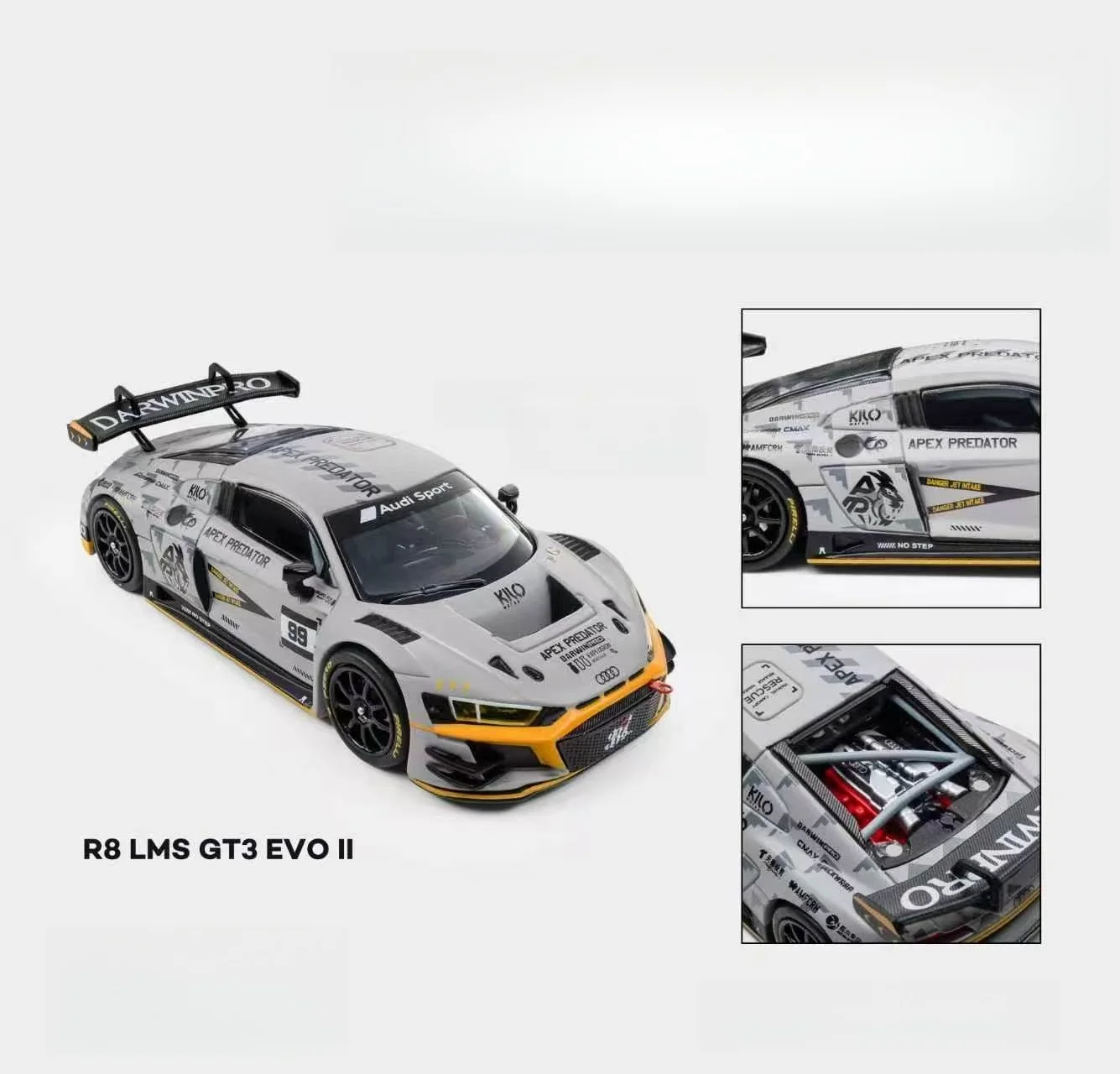 Фото KW X DPRO 1:64 R8 LMS GT3 EVO Il Модель из литого металла! Предзаказ №4