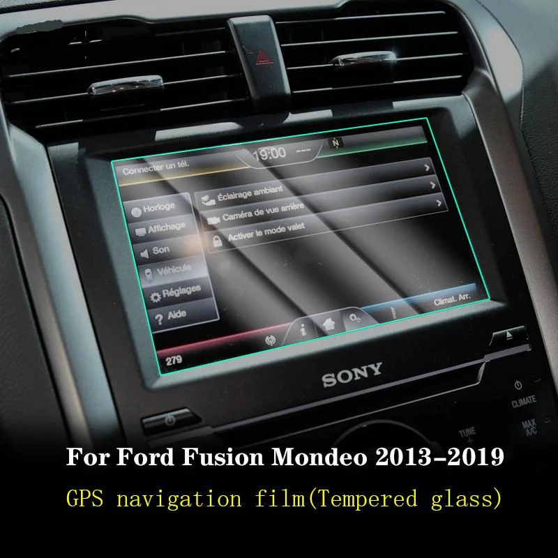 

Для Ford Fusion Mondeo 2013-2019, Автомобильная GPS-навигационная пленка, ЖК-экран, аксессуары для защиты от царапин