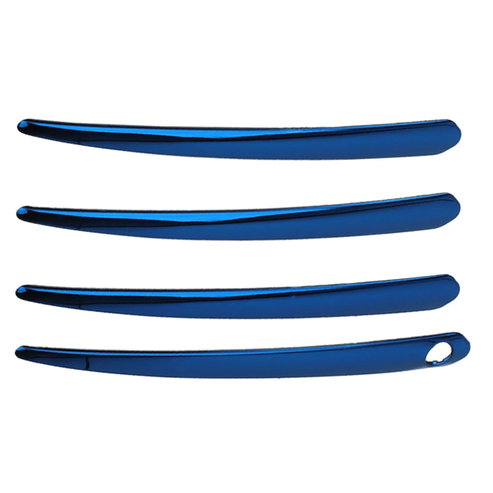 1 комплект синяя титановая зеркальная ручка отделочная полоса чехол подходит для