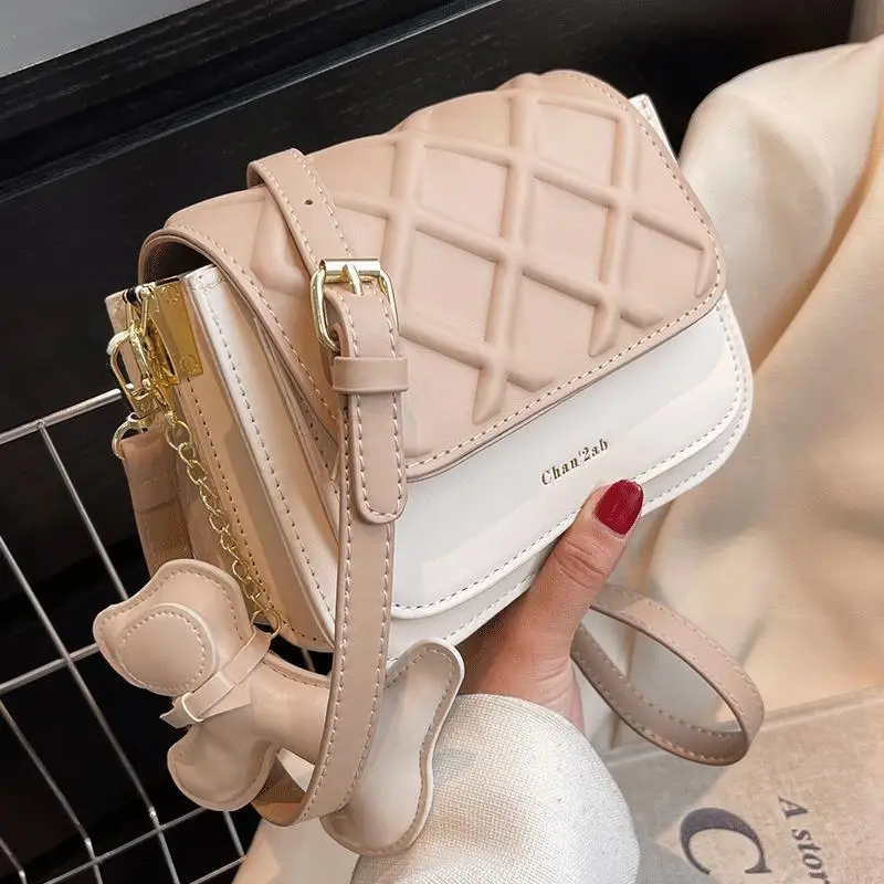 

Роскошные женские сумки и кошельки, новинка 2022, модные сумки через плечо из искусственной кожи для женщин, маленькая сумка-мессенджер на пле...