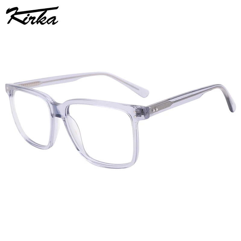 

Kirka Unisex Eyewear Acetate Rectangle Classical Colors Glasses Optical Prescription Glasses Thin Frame Colors Glasses WD1393