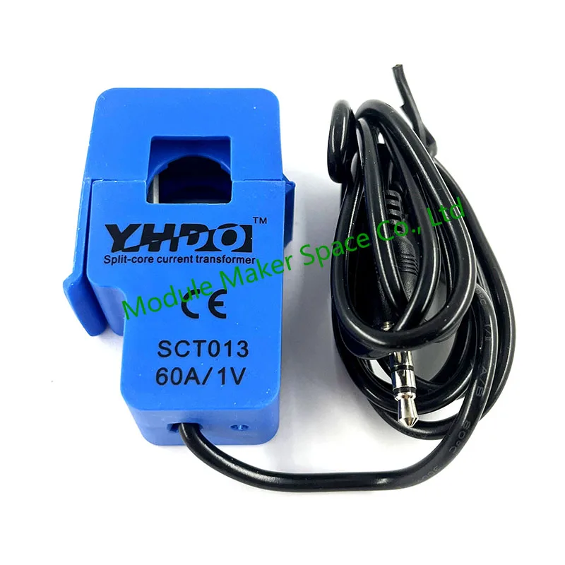 SCT013 Высокое качество 5A 10A 15A 20A 30A 50A 60A SCT-013-000 Неинвазивный датчик переменного тока Трансформатор тока с разделенным сердечником (art.: 3920cb9ddaada) - 3920cb9ddaada