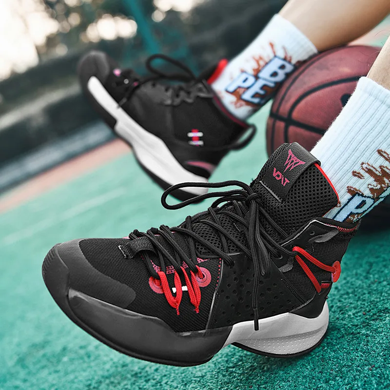 High quality non-slip, wear-resistant, shock-proof, comfortable fashion high quality basketball shoes