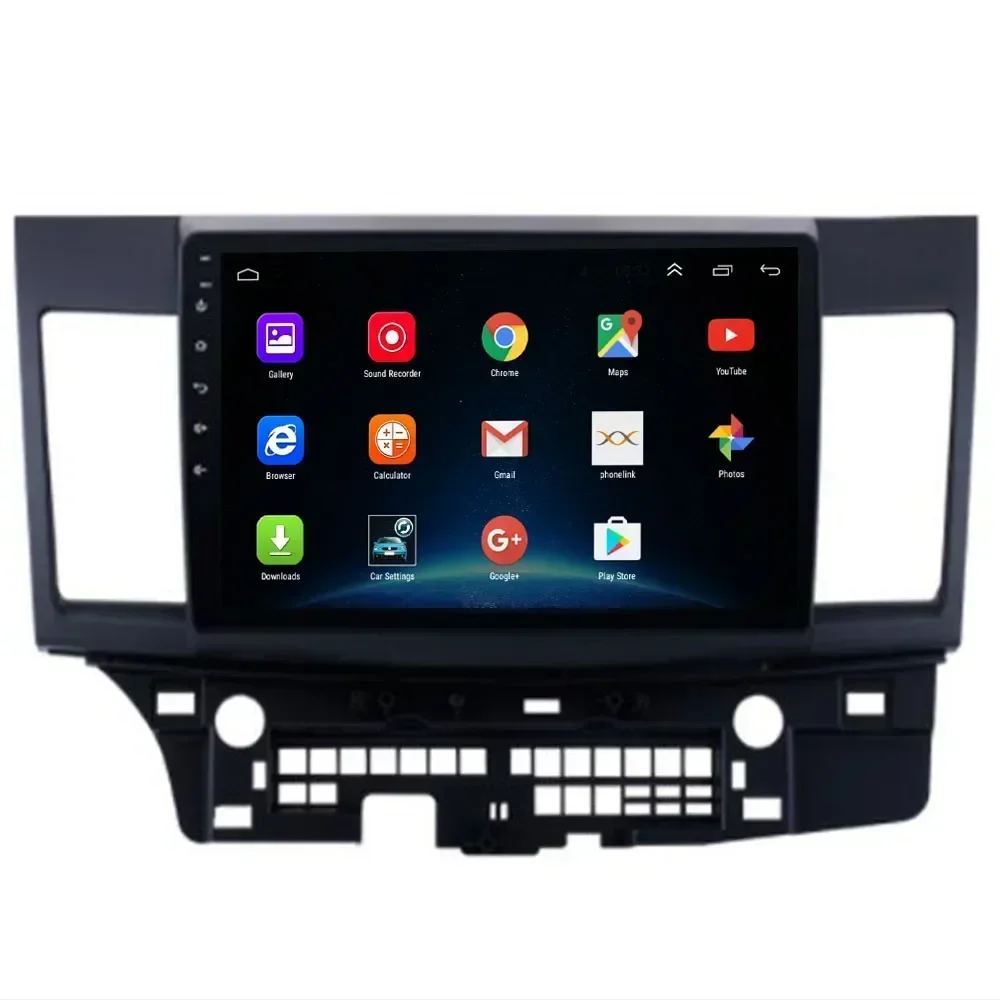Автомобильный DVD-мультимедийный плеер Android 13.0 для MITSUBISHI LANCER 2007-2050 9X с GPS-радио