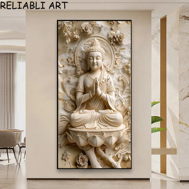 Постер буддистского монаха