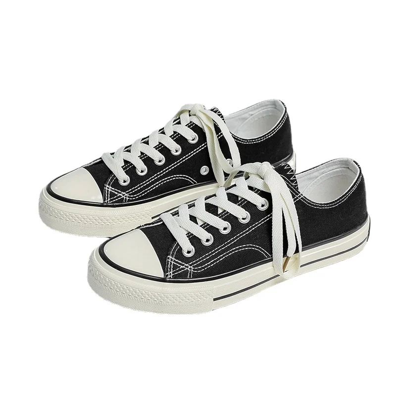 

2022 New Arrival Men Couple's Classic Low Top Canvas Sports Vulcanize Canvas Shoes Casual Travel Walking Sneakers