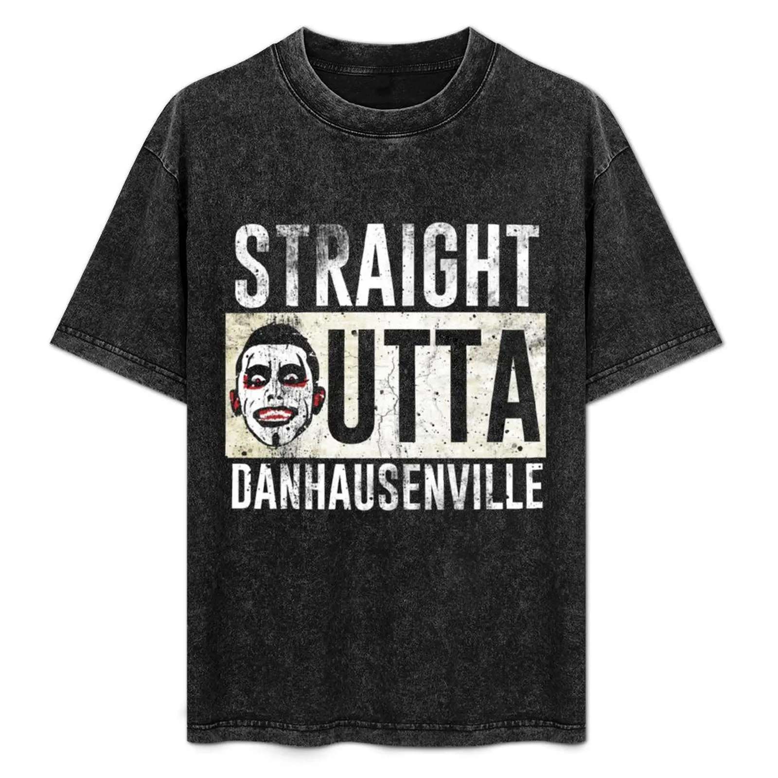 Прямая шикарная футболка Danhausen из Danhausenville Deluxe возвышенная уличная одежда мужские