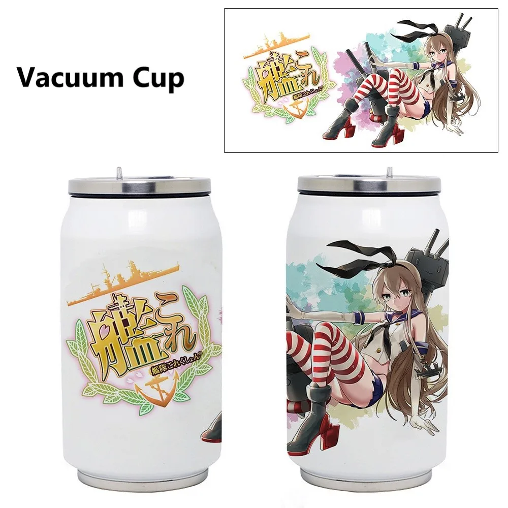 

Аниме игра Kantai Коллекция Вакуумная чашка сексуальная Loli Девушка Печать Кофейная кружка Кола форма воды банка с соской детский подарок парн...