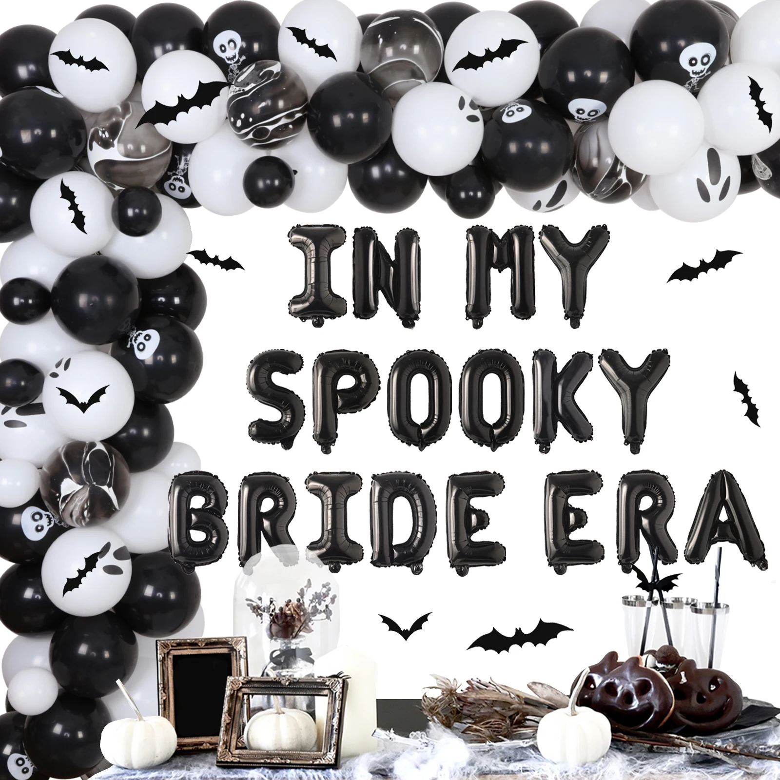 Fangleland 96 шт. Хэллоуин в моего жуткого эпоху невесты тематические 3D наклейки на