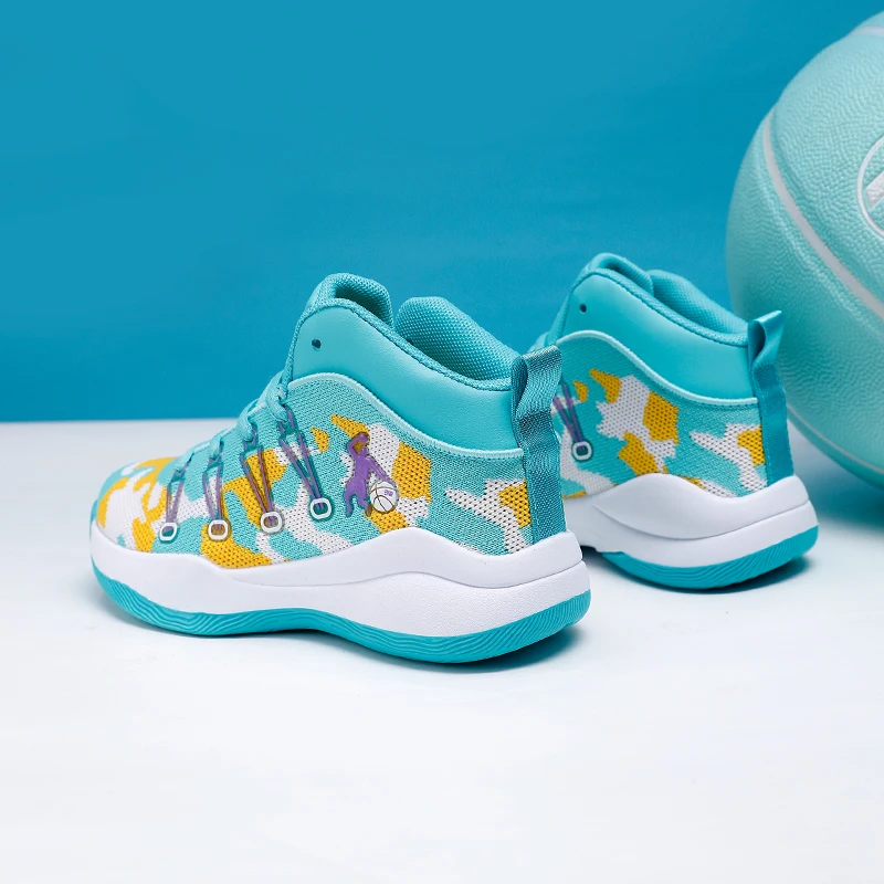 Baby Girl Shoes 2022 High Quality Children Kids Sneakers Girls Basketball Shoes Breathable Non-Slip Boys Sport Shoes Size 31-40