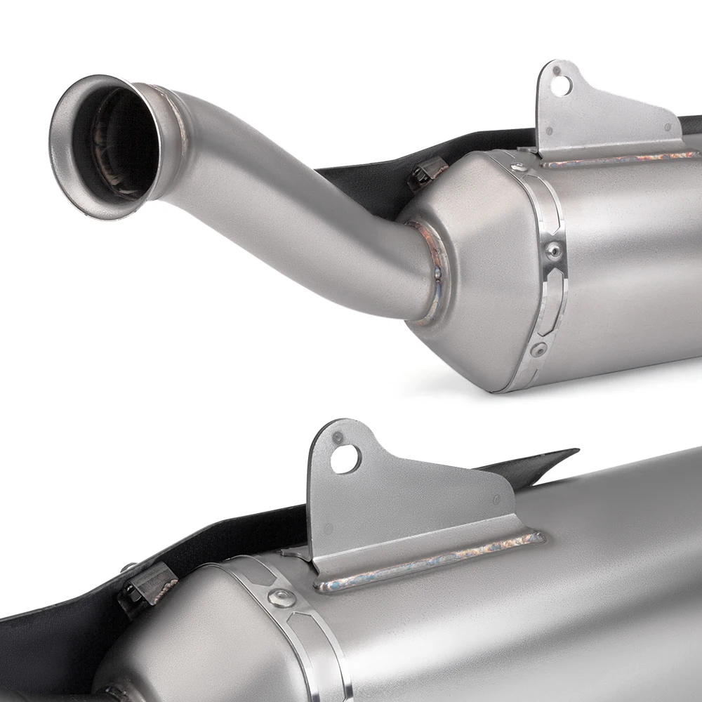 Высокая производительность глушитель выхлопных газов с углеродным наконечником