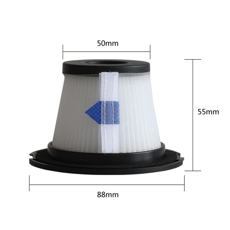 Сменный фильтр HEPA в упаковке из 6/10 штук совместимый с беспроводным пылесосом MOOSOO