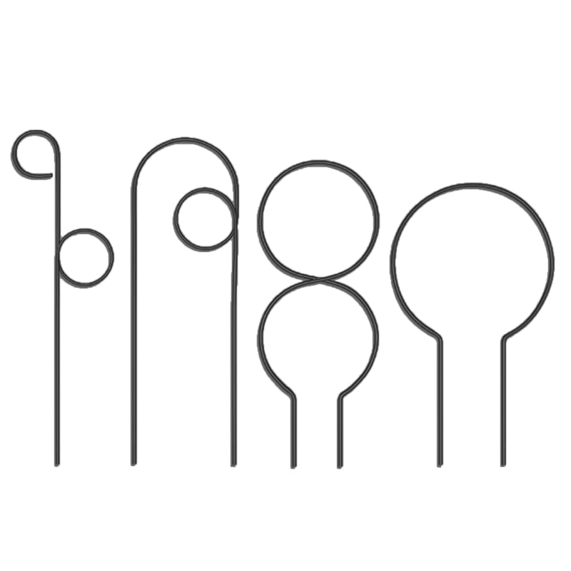 

1Set Metal Plant Trellis Potted Climbing Plants PeasVegetables DIY Training