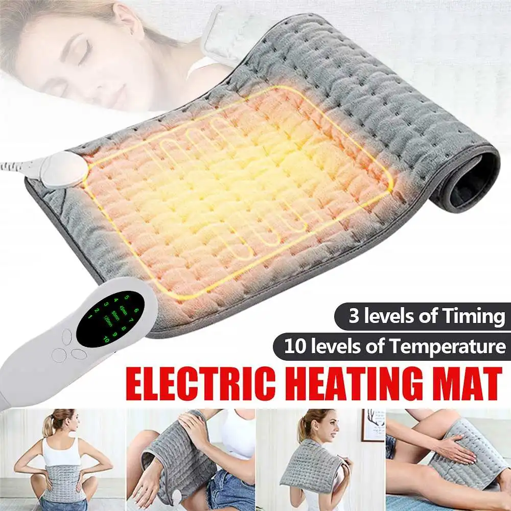 Timer 43x84cm 10 Level 120w For Shoulder Neck Back Spine Leg