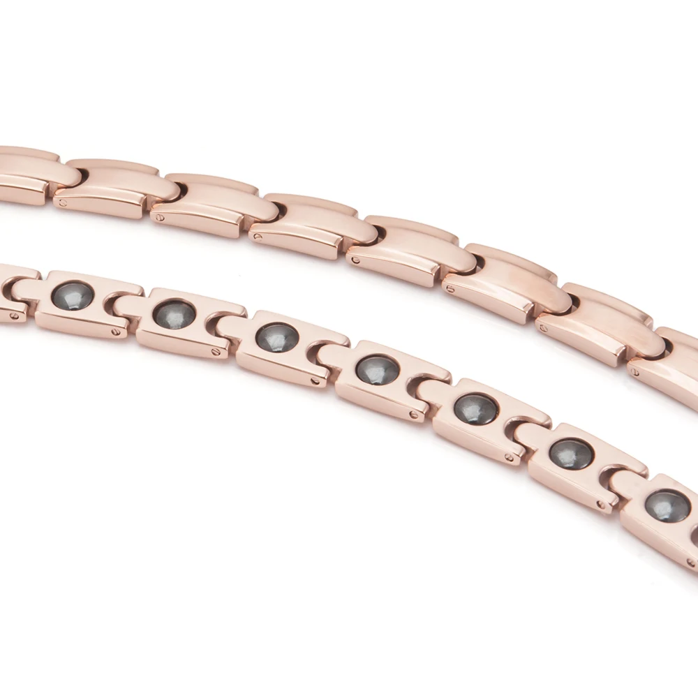 Титановое магнитное ожерелье Wollet для мужчин и женщин ювелирные изделия в подарок