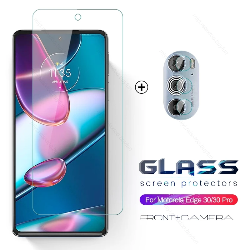 

Защитное стекло 1To2 для камеры Moto Edge30 Pro, стекло для камеры Motorola Edge 30 Pro, Φ 6,7 ", Защитная пленка для экрана 9H