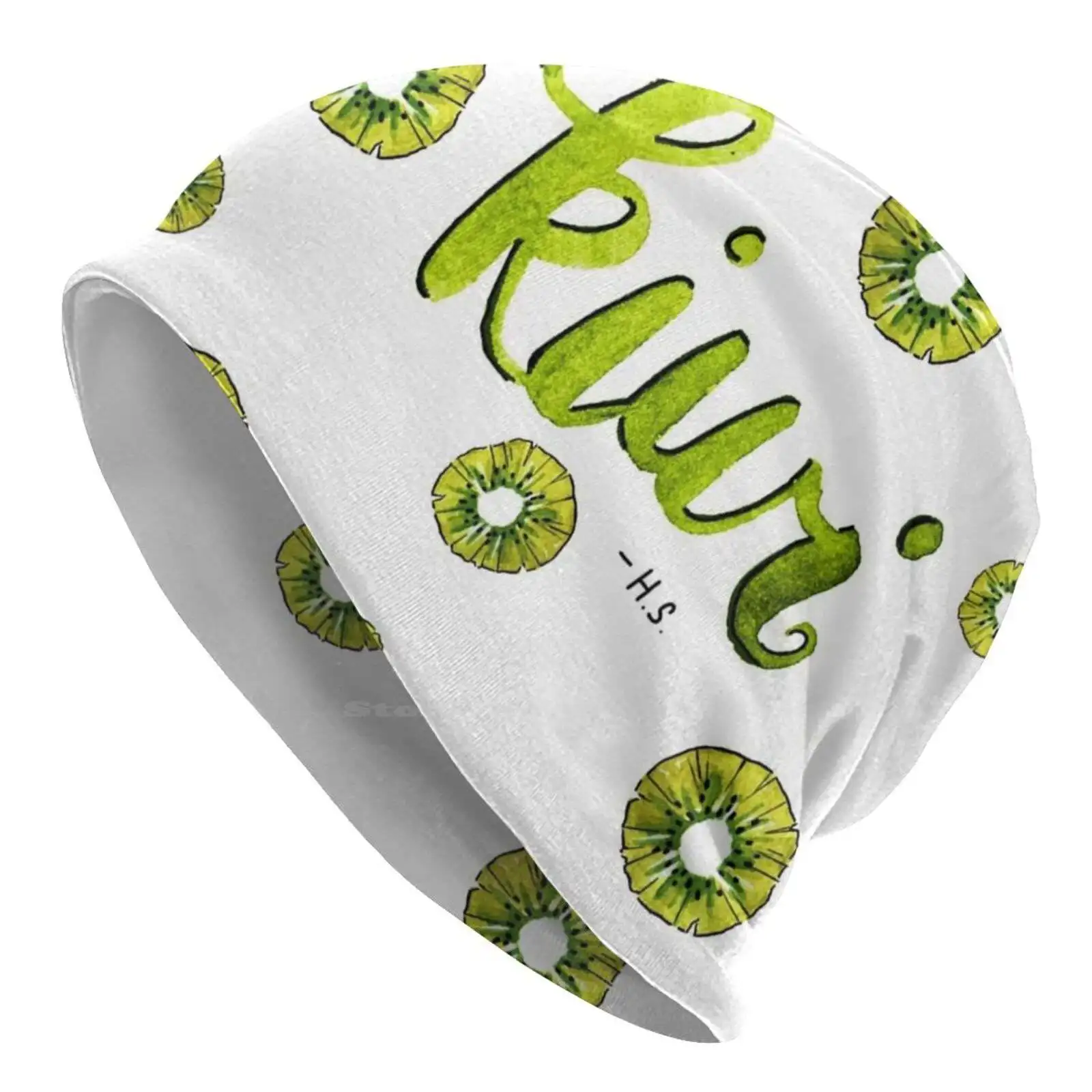 Вязаная шапка H.s.-Kiwi теплая уличные шапки Kiwi Hs 1d знак The Times новый альбом Гарри киви