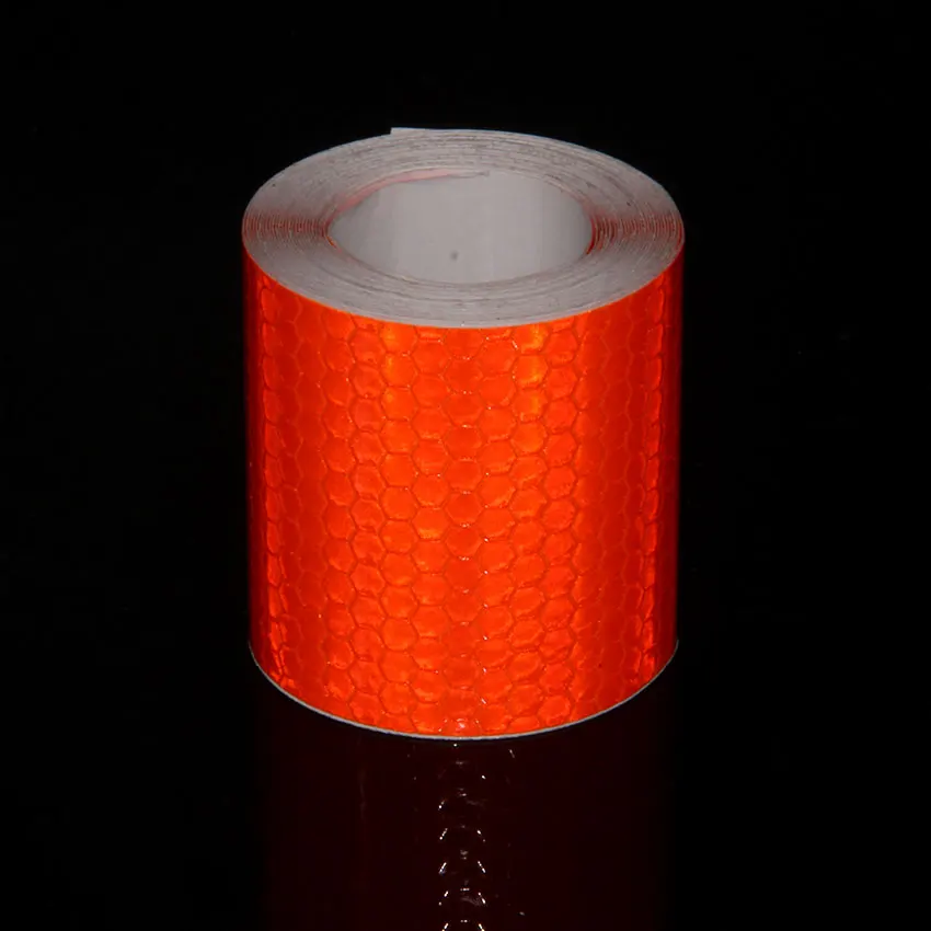 

5cm*10mBike Reflective Stickers Cycling Fluorescent Reflective Tapes MTB Bicycle Adhesive Tape Safety Decor Stickers Accessories