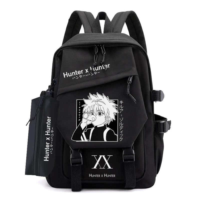 

Hunter x Hunter Cosplay Japan Anime Backpack School Bag for Teenagers Students Schoolbags Mochilas