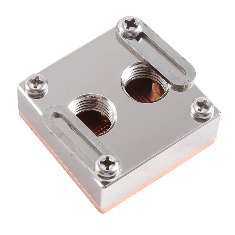 Металлический блок охлаждения центрального процессора с передним отверстием