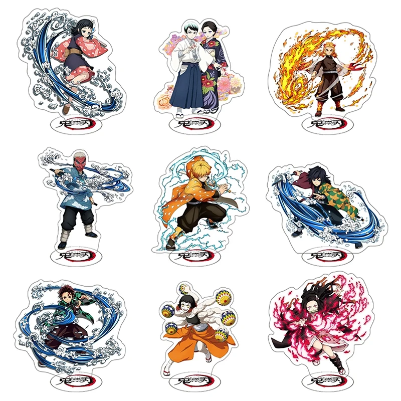 

15 см аниме рассекающий демонов киметасу No Yaiba акриловая подставка Kamado Tanjiro настольная фигурка модель пластина экшн-фигурка анимационное укр...