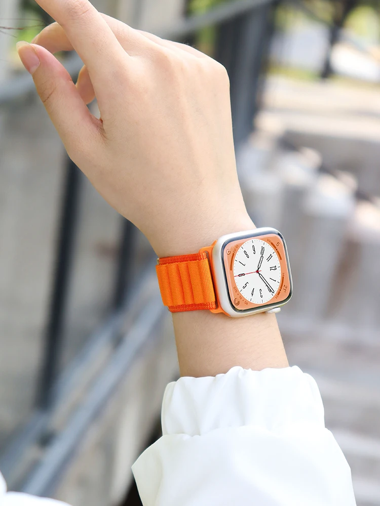 Прочный нейлоновый ремешок для часов Apple Watch Ultra 2 и 9-42 мм iWatch Series 1-4 от JDFANS