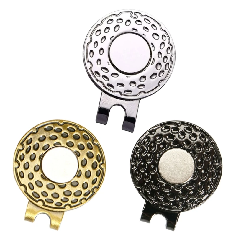 Standard-Golf Hat Clip with Magnetic Ball-Marker Zinc Alloy 