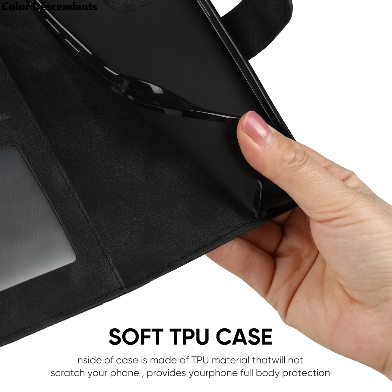 Флип-кожаный чехол для Google Pixel 8 Pro 8A Pixel8 A Pixel8A матовый карманный держатель карт