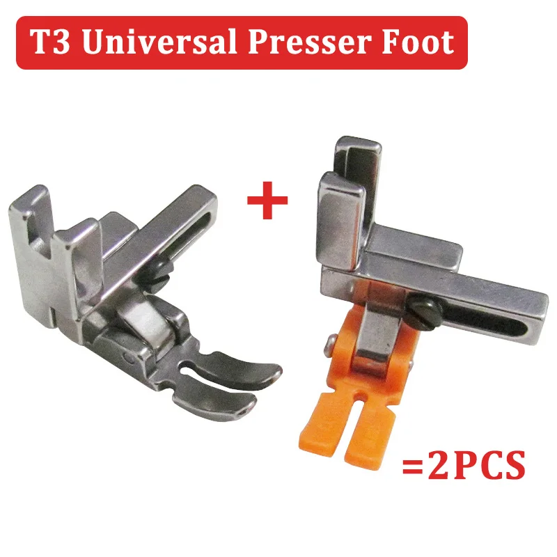 2 шт. универсальные регулируемые прижимные лапки T3 3 в 1