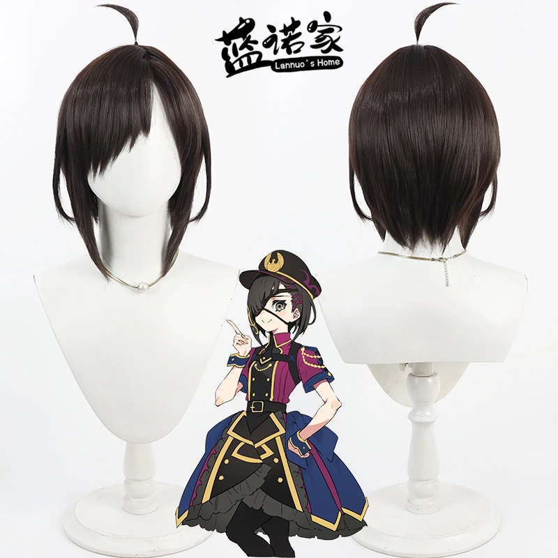 Фото Аниме Fate FGO Mysterious Ranmaru, парик для косплея, реквизит для Хэллоуина, синтетические волосы, термостойкое волокно + шапочка для парика №1