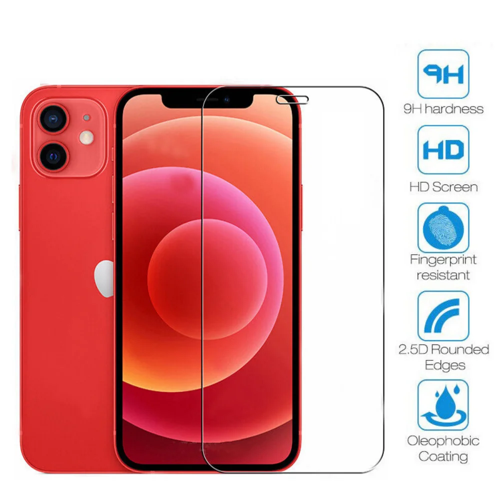 

9H Hardness UV Tempered Glass Shield For iPhone 14 Pro 12 11 7 8 SE XR XS Edge-to-Edge UV Glass Screen Guard For iPhone 13 Pro 6