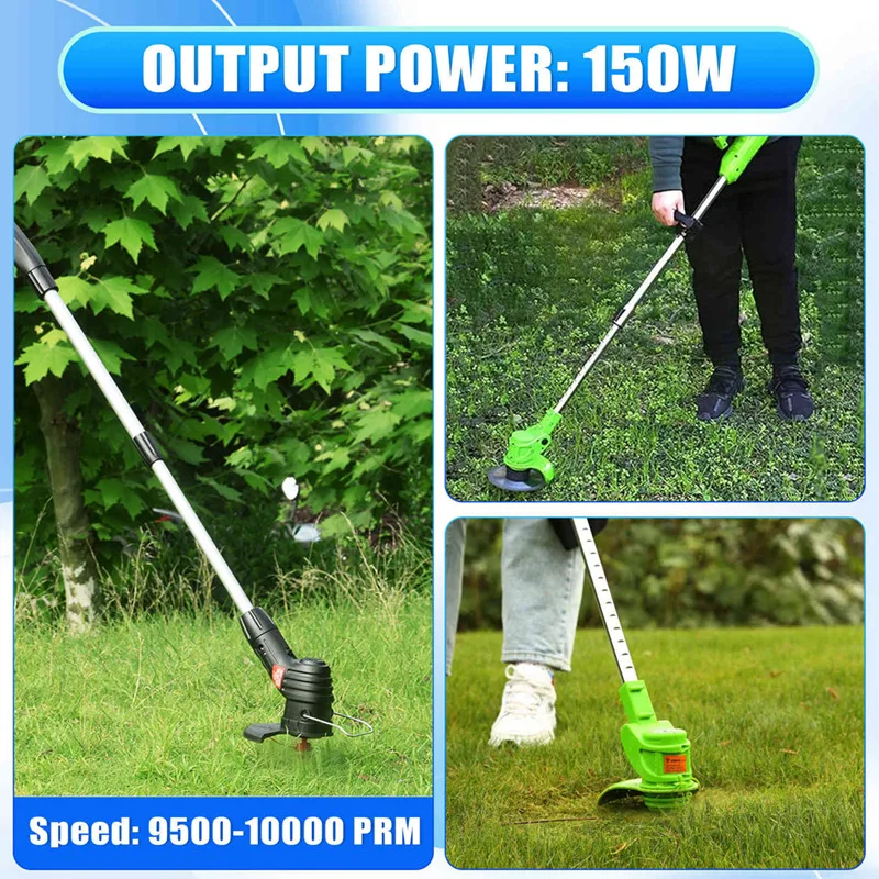 Литиевая батарея с двойным подшипником 21 в 775 для эффективной резки сорняков и