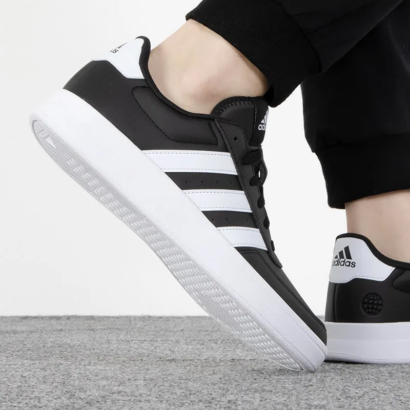 Фото Новые мужские теннисные кроссовки Adidas 2026 HP9425, черно-белые, повседневные №4