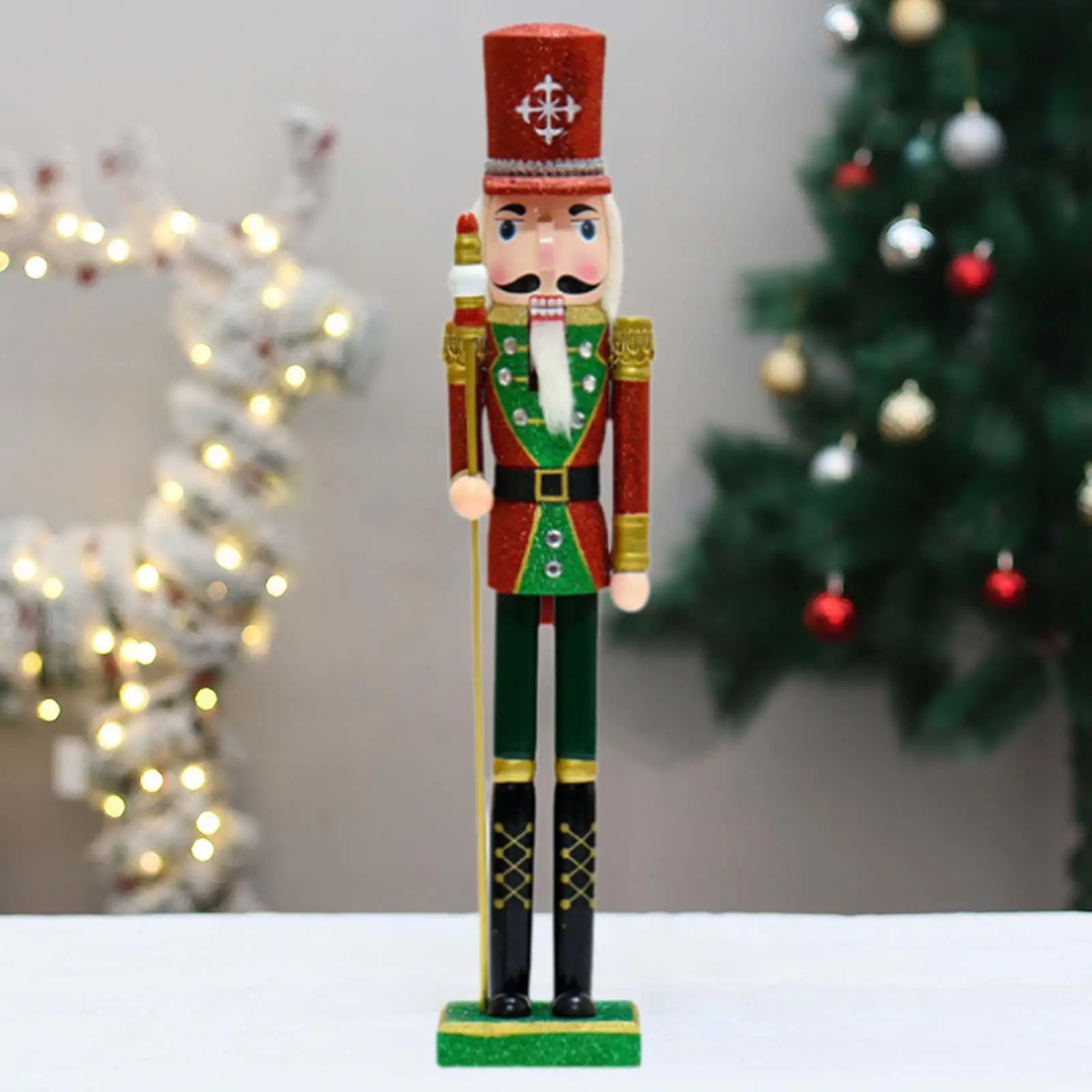 Рождественский Щелкунчик реквизит для фотосессии высота 22 дюйма стабильная