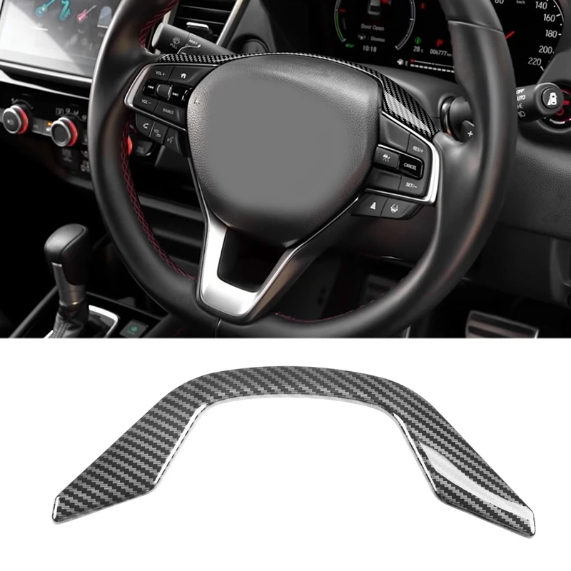 

For 2020 -2022 Honda City GN Hatchback Steering Wheel Panel Cover Trim Decoration Frame Sticker