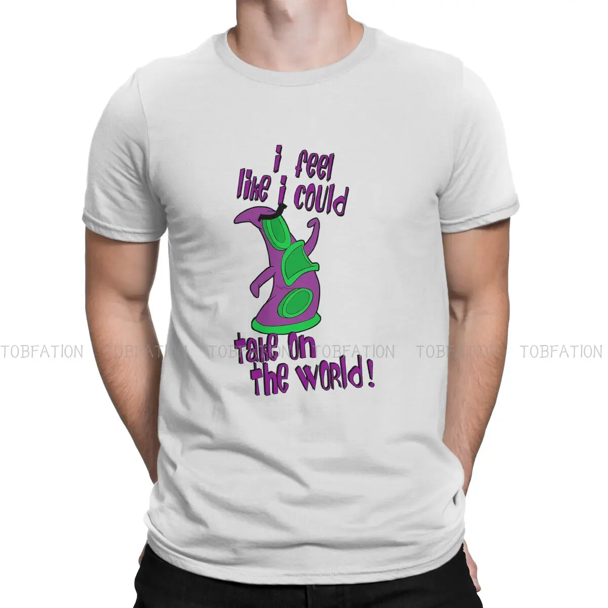 

Футболки с круглым вырезом и надписью «Day Of the Tentacle Lucas»