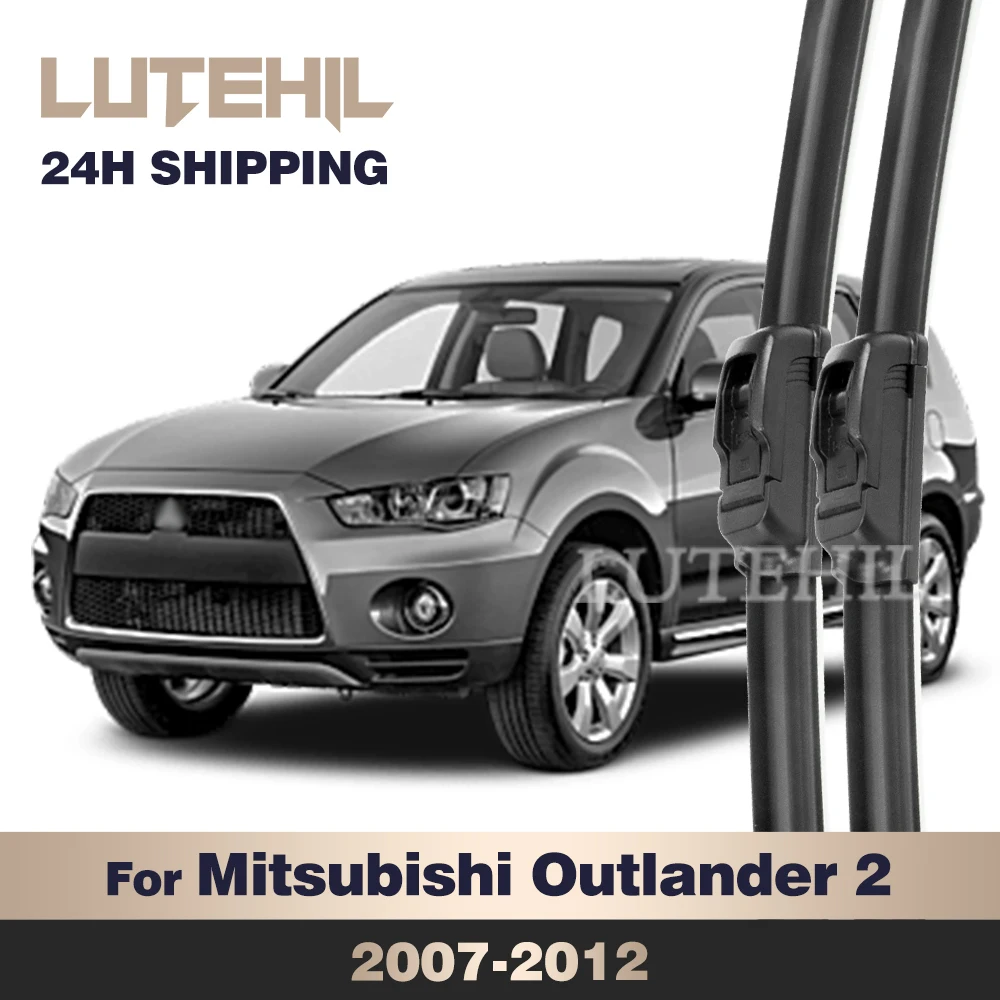 

Для Mitsubishi Outlander 2 2007-2012 2008 2009 2010 2011 стеклоочиститель передние щетки стеклоочистителя лобовое стекло щетка 24 "+ 21"