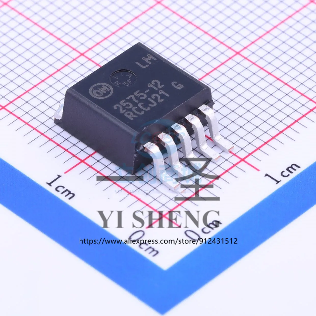 

2pcs/Lot LM2575D2T-12R4G LM2575D2T onsemi TO-263-5