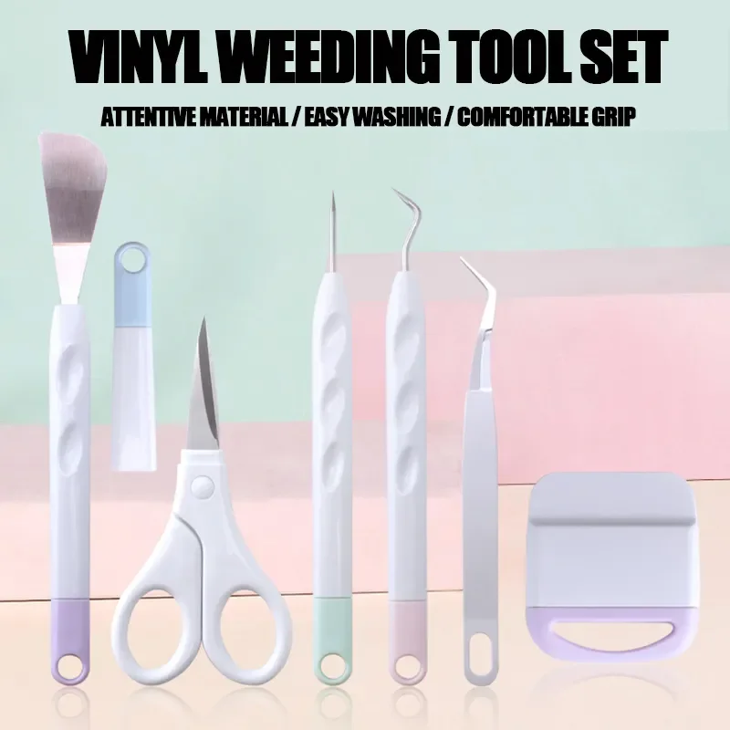 

Portable Silhouette Cameo Vinyl Weeding Tools Kit Cameo Letters DIY Craft Tools Set For Cricut Machine Accessories Hot