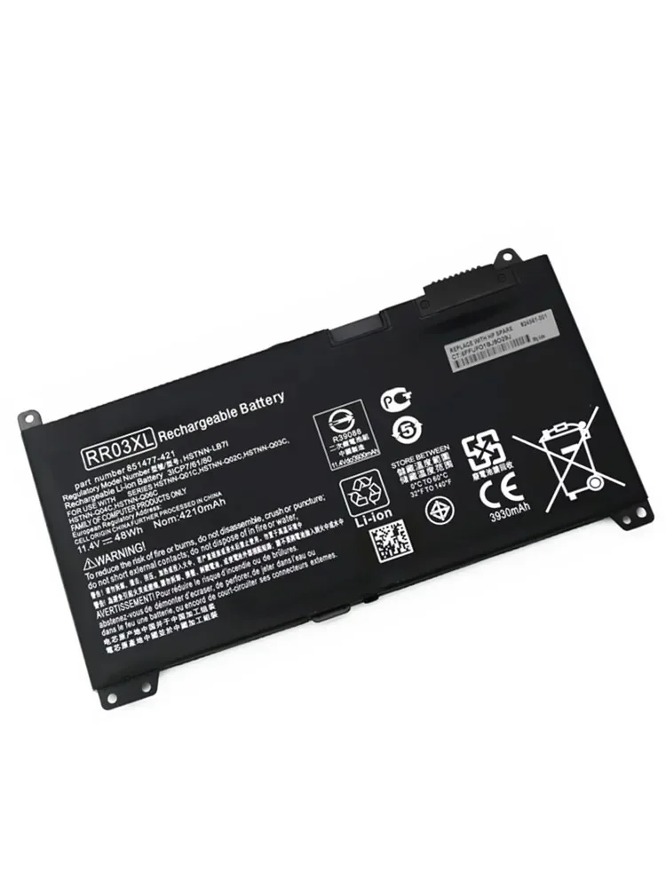 Новый аккумулятор RR03XL для HP ProBook 440 450 455 G4 470 HSTNN-PB6W 430-51477 422-851610