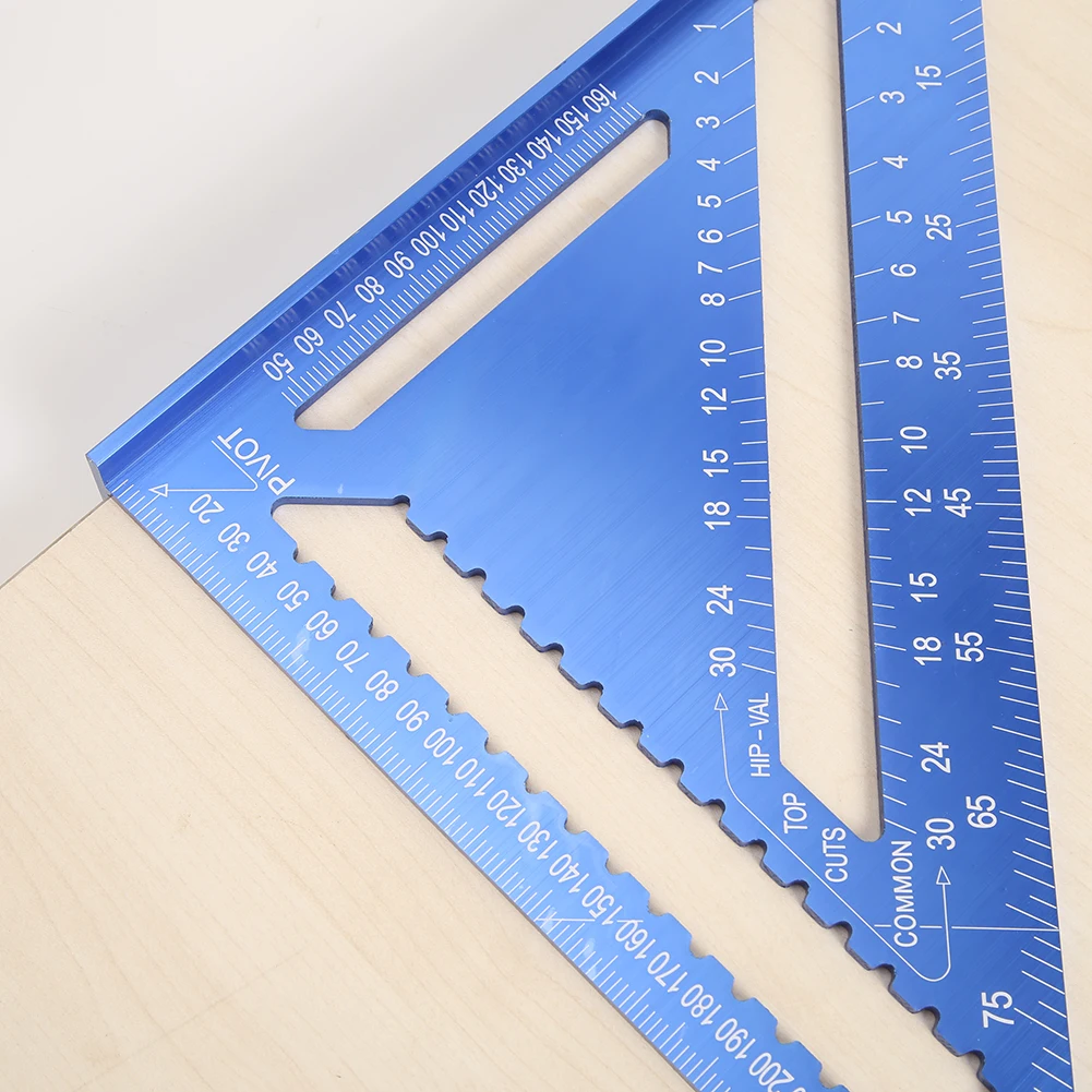 

Треугольная линейка, измерительная рулетка, 12 дюймов, портативная, точное измерение, инструменты для строительства конструирования