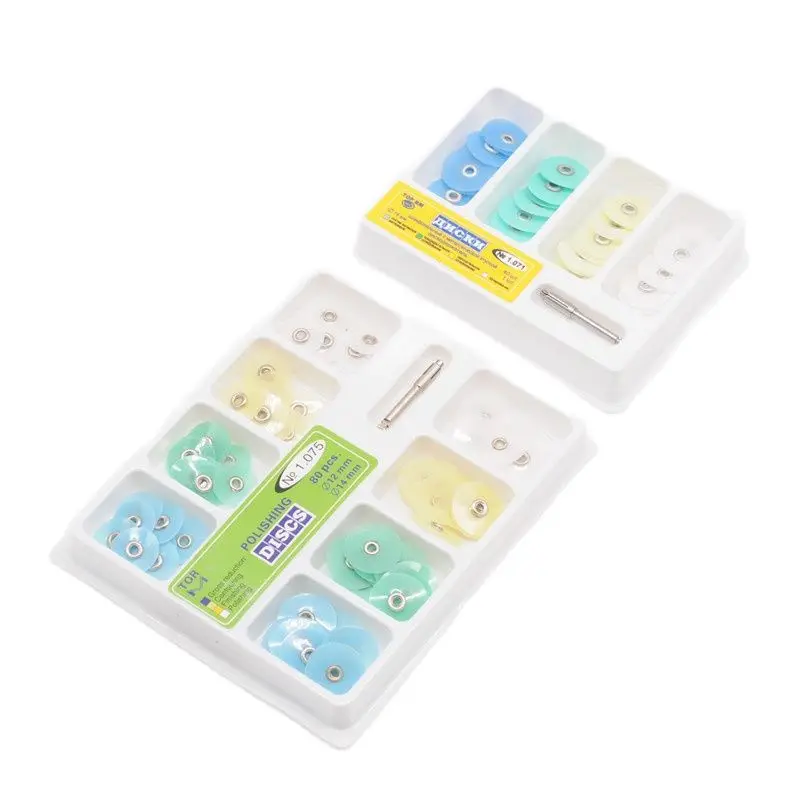 

Dentist Lab Polishing Discs Strips Mandrel Kit Resin Tooth Filling Material