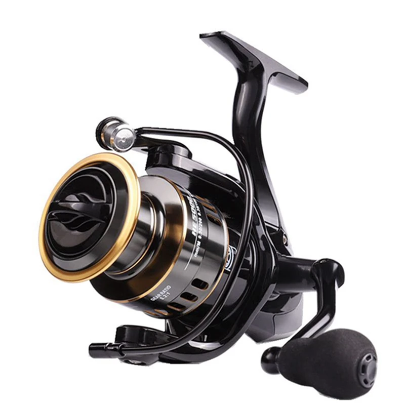 

Fishing Baitcasting Reel 500-7000 Series Metal Spool 5.2:1 High Speed 10KG Max Drag Saltwater Carp Spinning Wheel Fishing Reels