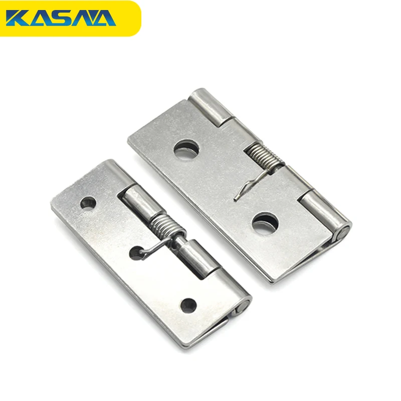 

Stainless Steel Spring Hinge furniture Hardware accessories For Windows Jewelry Boxes Cabinets Mailbox Door Hinges
