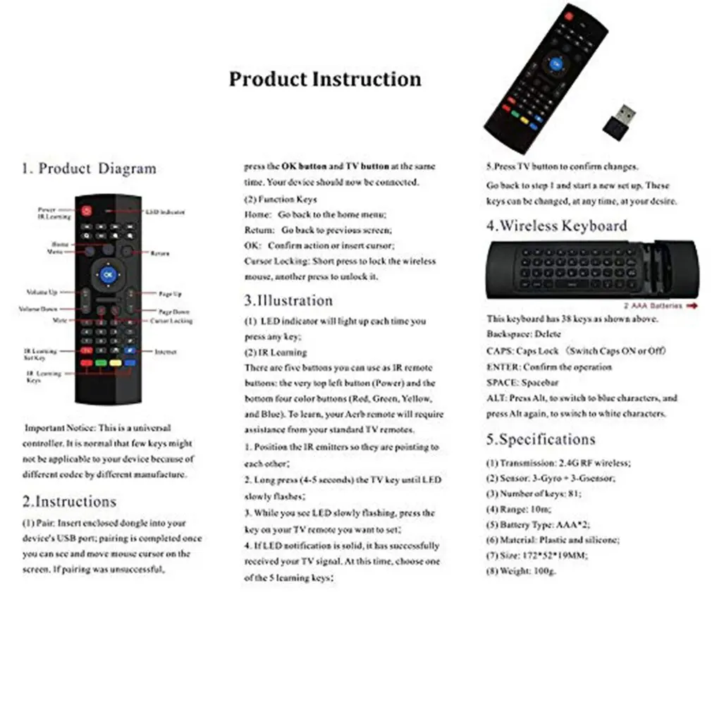 

Mx3 Air Mouse Voice-версия с задней подсветкой Android Smart Wireless Air Mouse Remote Control T3 Mouse And Keyboard