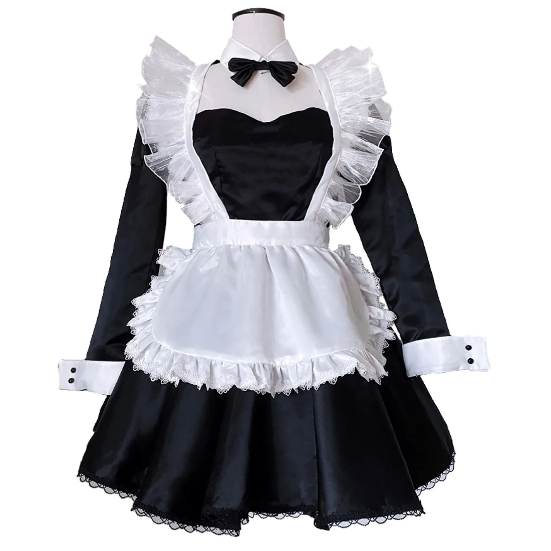 

2022 EVA Asuka Ayanami Rei Maid Dress Cosplay Costume Sexy Dress