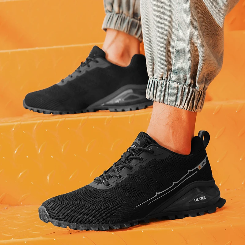 Men's Golf Shoes Mesh Breathable Outdoor Sneakers Men's Golf Sneakers Blue Green Plus Size 50 Men's Golf Training Shoes