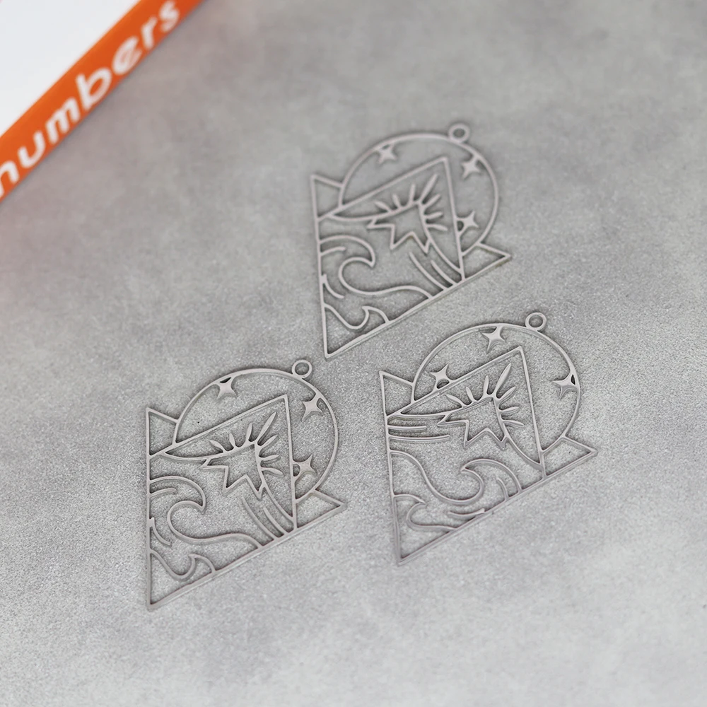 

3 шт./партия, фурнитура для изготовления ювелирных изделий из нержавеющей стали